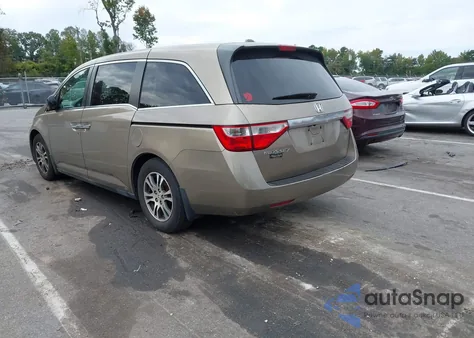 2011 Honda Odyssey Ex-L из США, поврежденный, VIN 5FNRL5H68BB031800